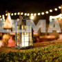 Солнечный светодиодный фонарь Gold Garden Lamp 2700K Декоративный фонарь
